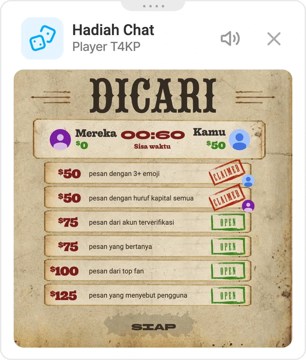 Papan wanted Bounty Hunting