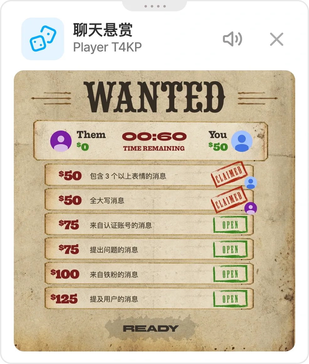 Bounty Hunting 通缉板
