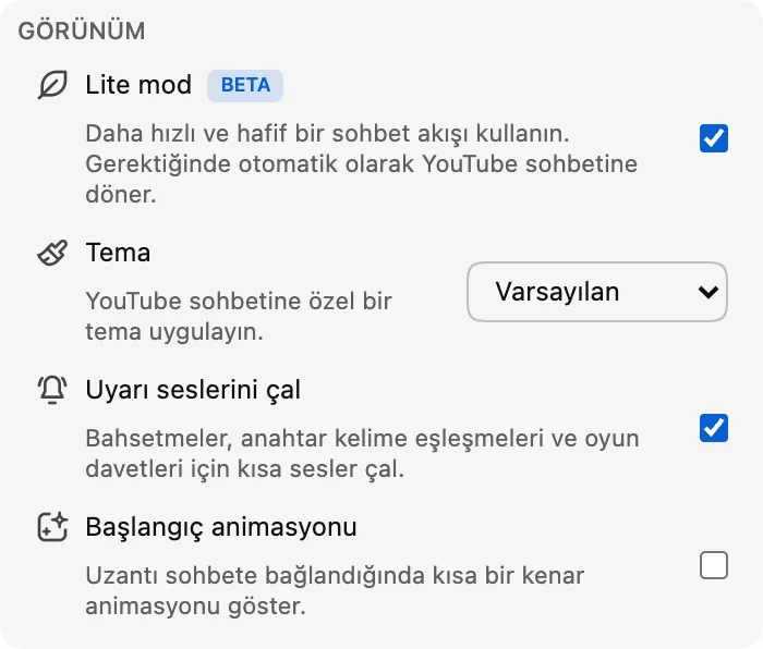 Lite mod