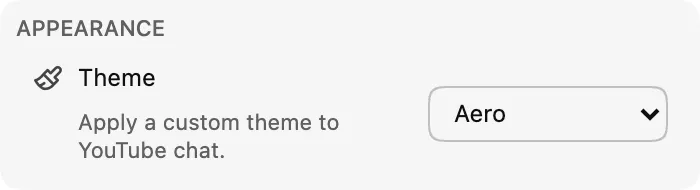 Theme — Aero