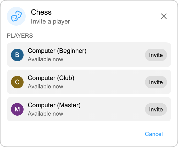 Play against the Computer: Good Ol' Chess