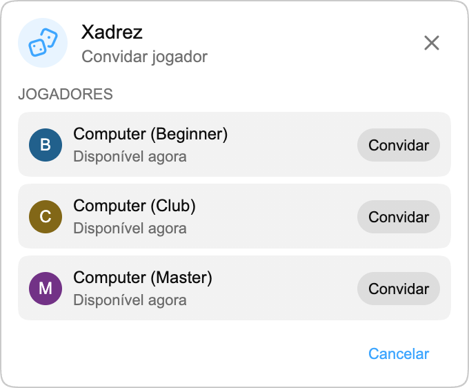 Jogue contra o Computer: O bom e velho xadrez